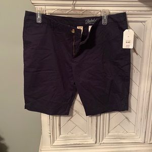 Faded glory. Navy blue shorts with tags.